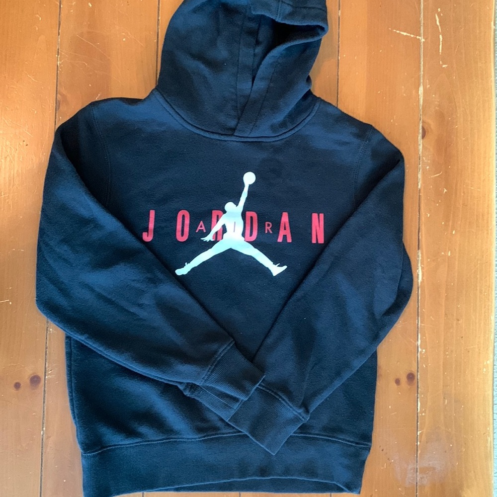 Boys a Jordan hoodie